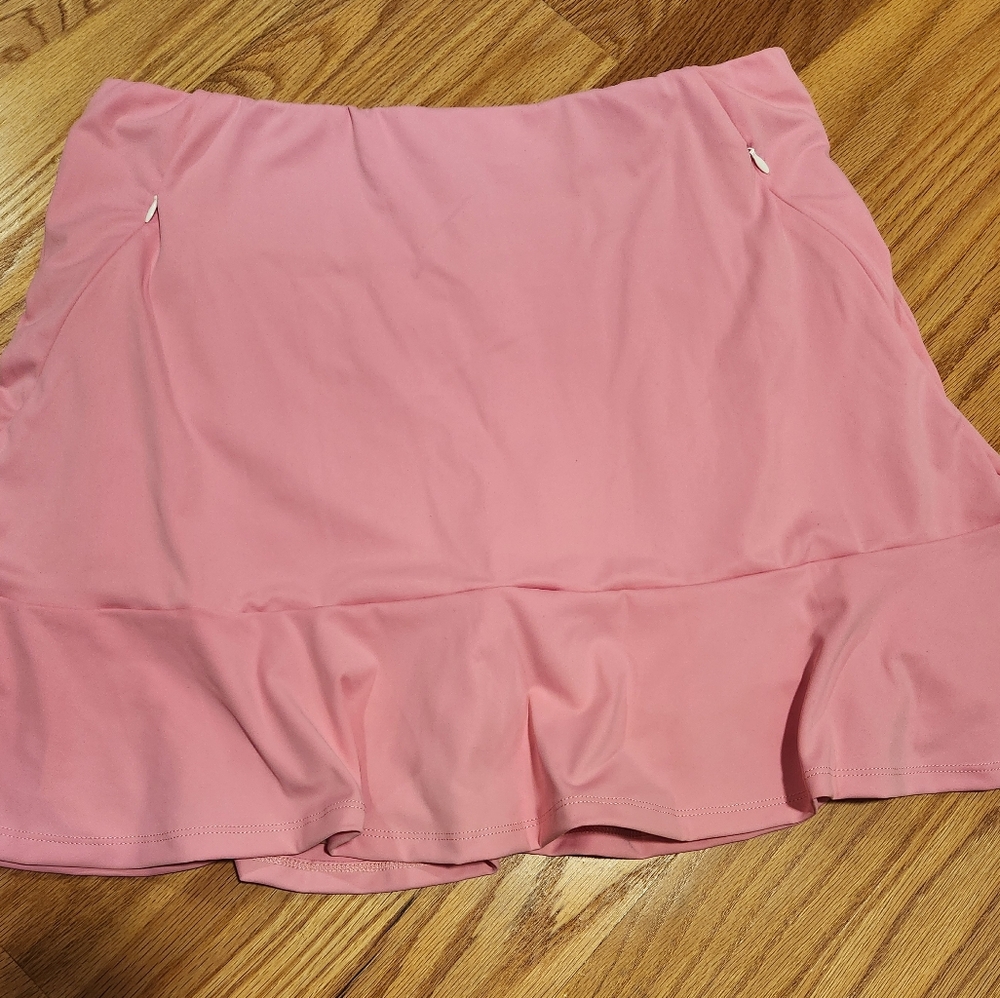 Acegolf NWT Pink Golf Skort Size Large